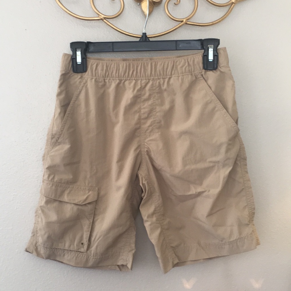 Columbia Boys Khaki Shorts Size Large 14/16